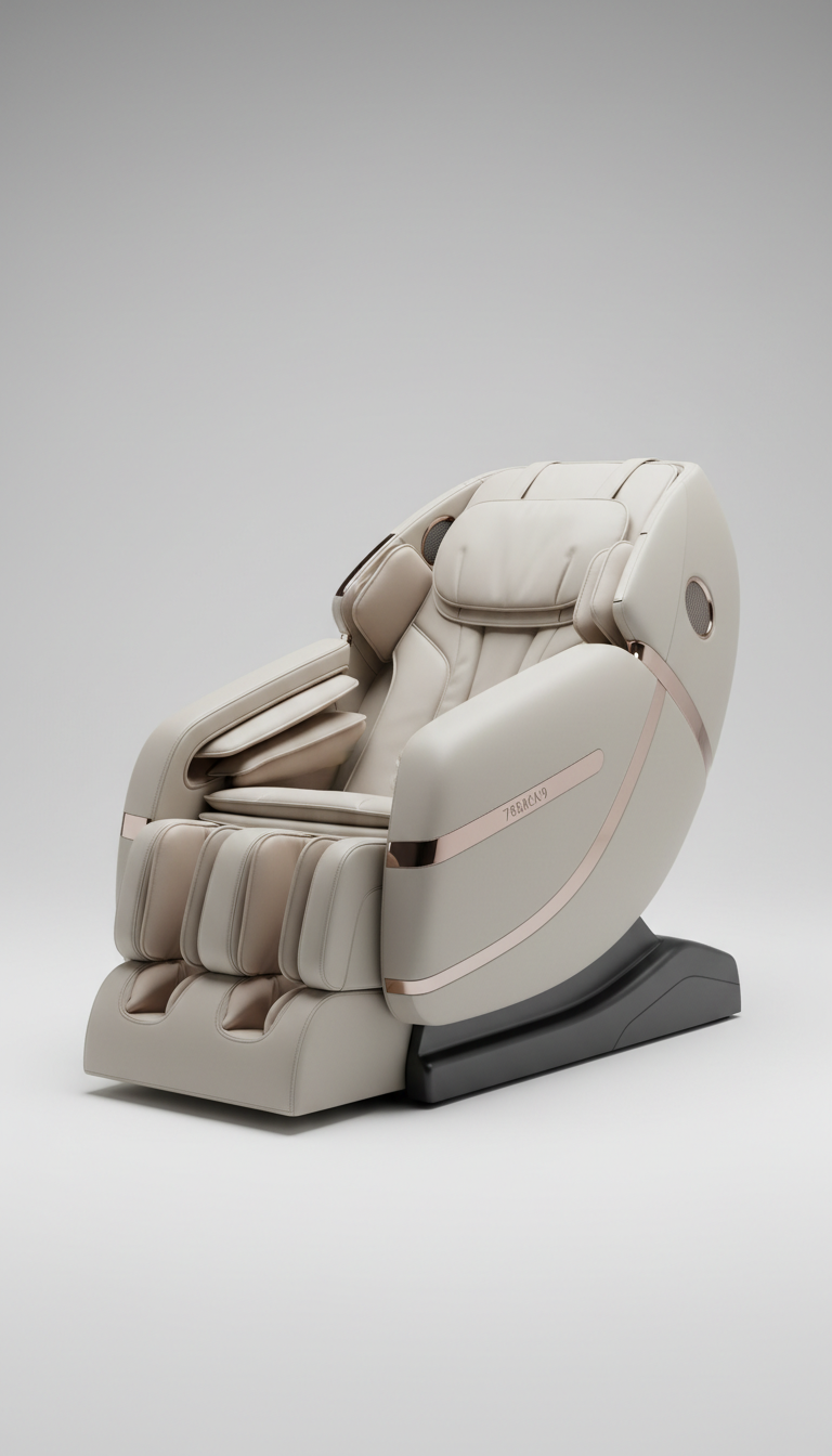 Eco-Leather Reclining Massage Chair