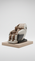 Massage chair with fine upholstery